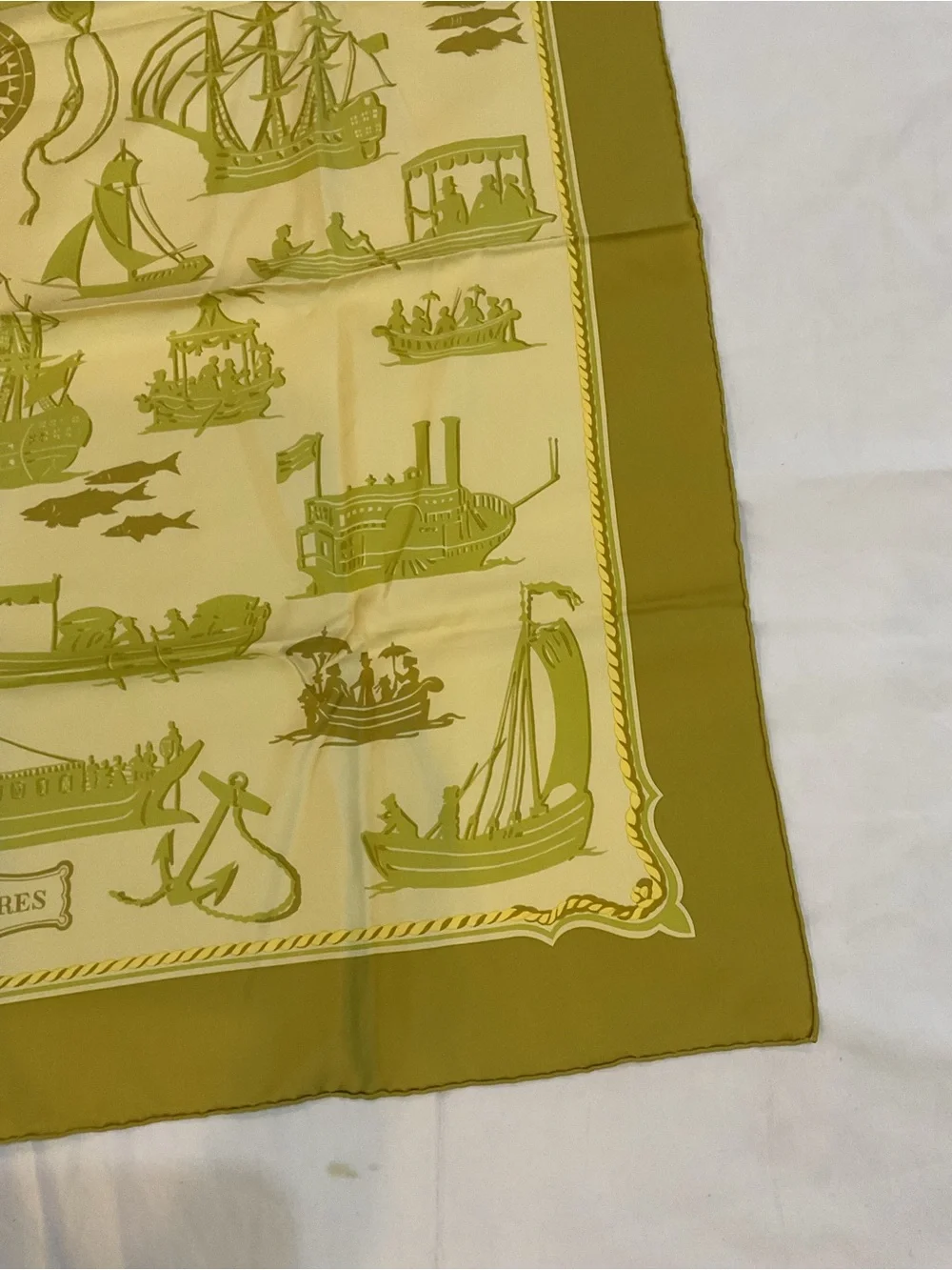 Hermes Theatre D’Ombres Silk Scarf